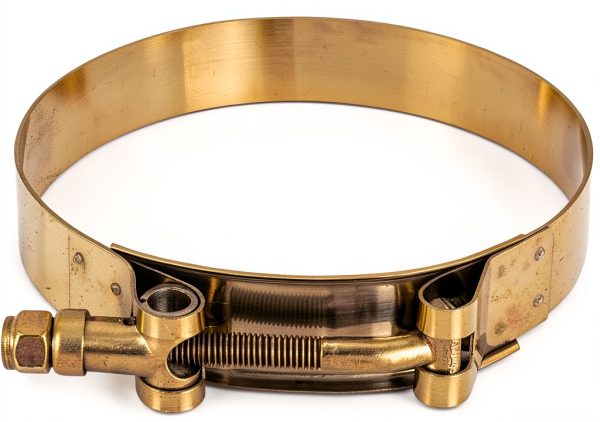 Mishimoto Stainless Steel T-Bolt Clamp Gold Hose Clamp-1