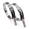 Roadformer T-Bolt Hose Clamps Silver Spring Loaded-3