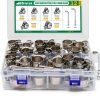 Brintek T-Bolt Hose Clamp Kit Stainless Steel Industrial-0