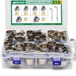 Brintek T-Bolt Hose Clamp Kit Stainless Steel Industrial-0