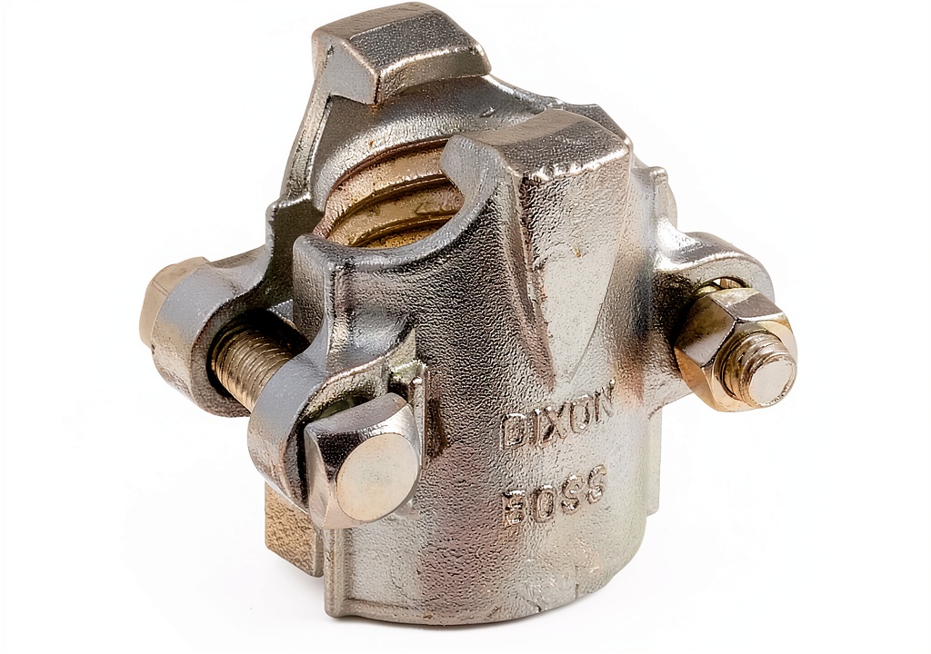 'Dixon T-Bolt Hose Clamp installed on an industrial hose'