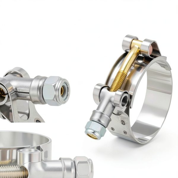 PanjinHub T-Bolt Hose Clamps Stainless Steel Industrial-3