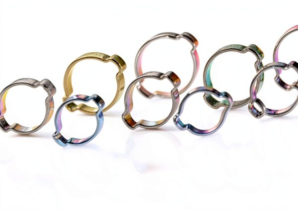 T-Bolt Hose Clamps Swordfish Alloy Steel Modern Silver-5
