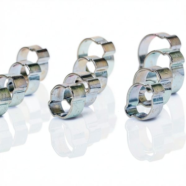 T-Bolt Hose Clamps Swordfish Alloy Steel Modern Silver-3