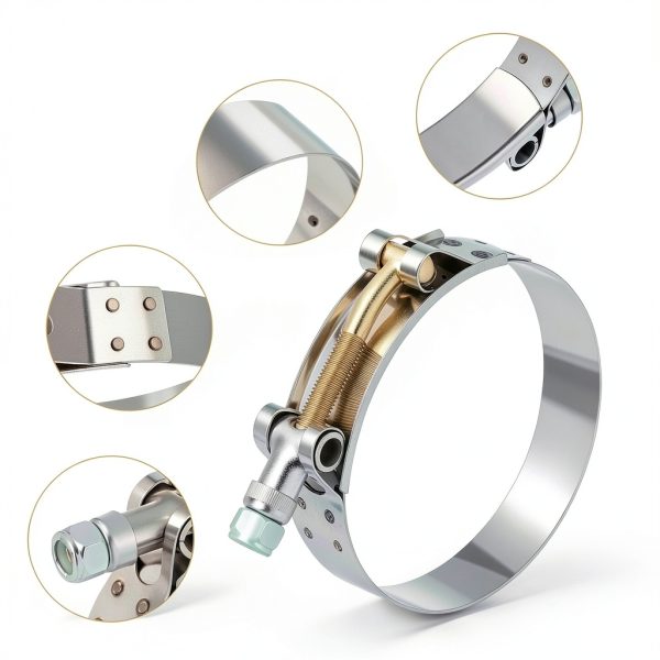 FARRAY T-Bolt Hose Clamps Stainless Steel Compact Style-2