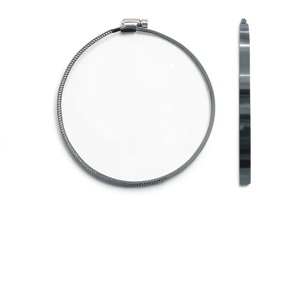 GLIDESTORE 6 Inch Stainless Steel Adjustable Hose Clamp-3