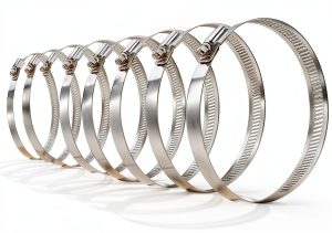 GLIDESTORE 6 Inch Stainless Steel Adjustable Hose Clamp-0