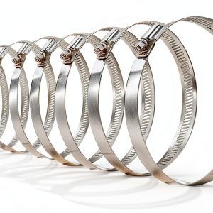 GLIDESTORE 6 Inch Stainless Steel Adjustable Hose Clamp-0