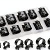 Smseace Hose Clamps Zinc Steel Automotive Fuel Line-0