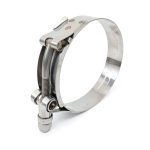 HPS 316 Stainless Steel T Bolt Hose Clamp Marine Grade-0