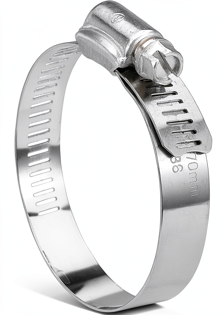 Koehler Enterprises T-Bolt Hose Clamp in silver stainless steel