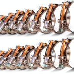 BILITOOLS T Bolt Hose Clamps Stainless Steel Industrial-0