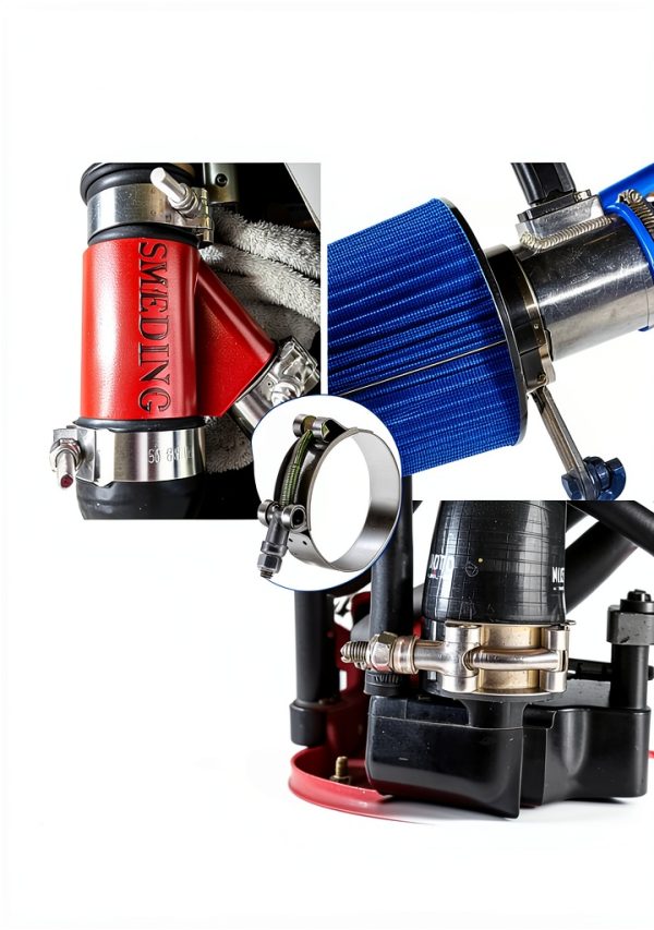 PEROMI T-Bolt Hose Clamps Stainless Steel Multiple Sizes-5