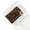 Irenare Plastic Reptile Terrarium Clear Ventilated Pet Cage-3