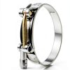 WYSIWYKA T-Bolt Hose Clamps Stainless Steel Secure Fit-1