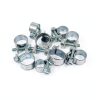 Glarks Mini Fuel Injection Hose Clamps Carbon Steel Zinc-2