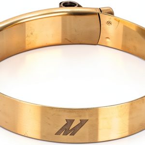 Mishimoto Stainless Steel T-Bolt Clamp Gold Hose Fitting-0