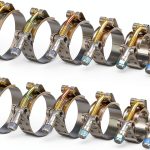 PanjinHub T-Bolt Hose Clamps Stainless Steel Industrial-0