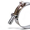 WYSIWYKA T-Bolt Hose Clamps Stainless Steel Secure Fit-3