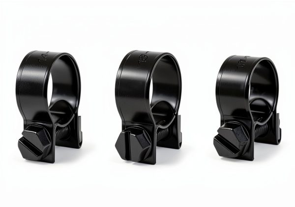Smseace Hose Clamps Zinc Steel Automotive Fuel Line-1
