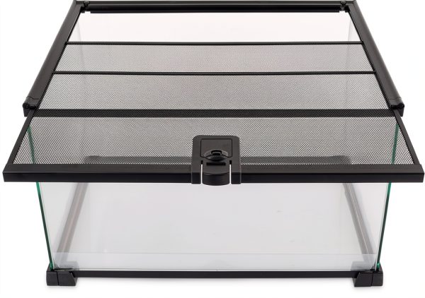 REPTI ZOO Terrarium Reptile Habitat 360 View Screen Top-0