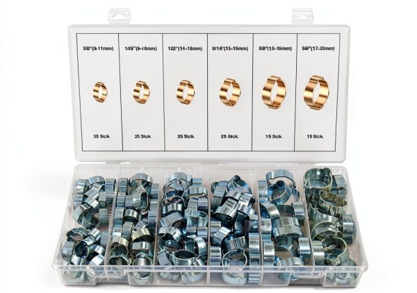 T-Bolt Hose Clamps Swordfish Alloy Steel Modern Silver-0