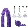 4 Pcs 6' Polyester Endless Round Sling Endless Round Lifting Sling for Hoist Heavy Duty Lifting Straps for Moving Towing Cargo 2204 Lbs Vertical Capacity 2780 Lbs Choker 5562 Lbs Basket-3