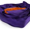3 Foot Endless Round Sling Purple-2600 lbs Vertical & 5200 lbs Basket WLL-0